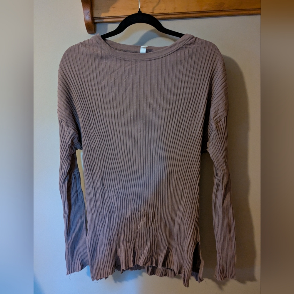 Kotn ribbed Long Sleeve Shirt